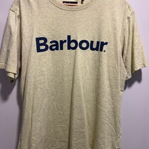 Barbour Tan Short Sleeve Tee